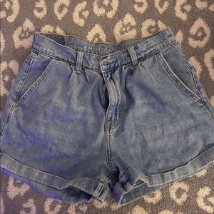 American Eagle Blue Jean Shorts